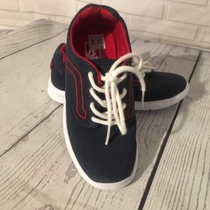 Vans Iso 1.5 Varsity Kids 12 Dark Blue/ Red New